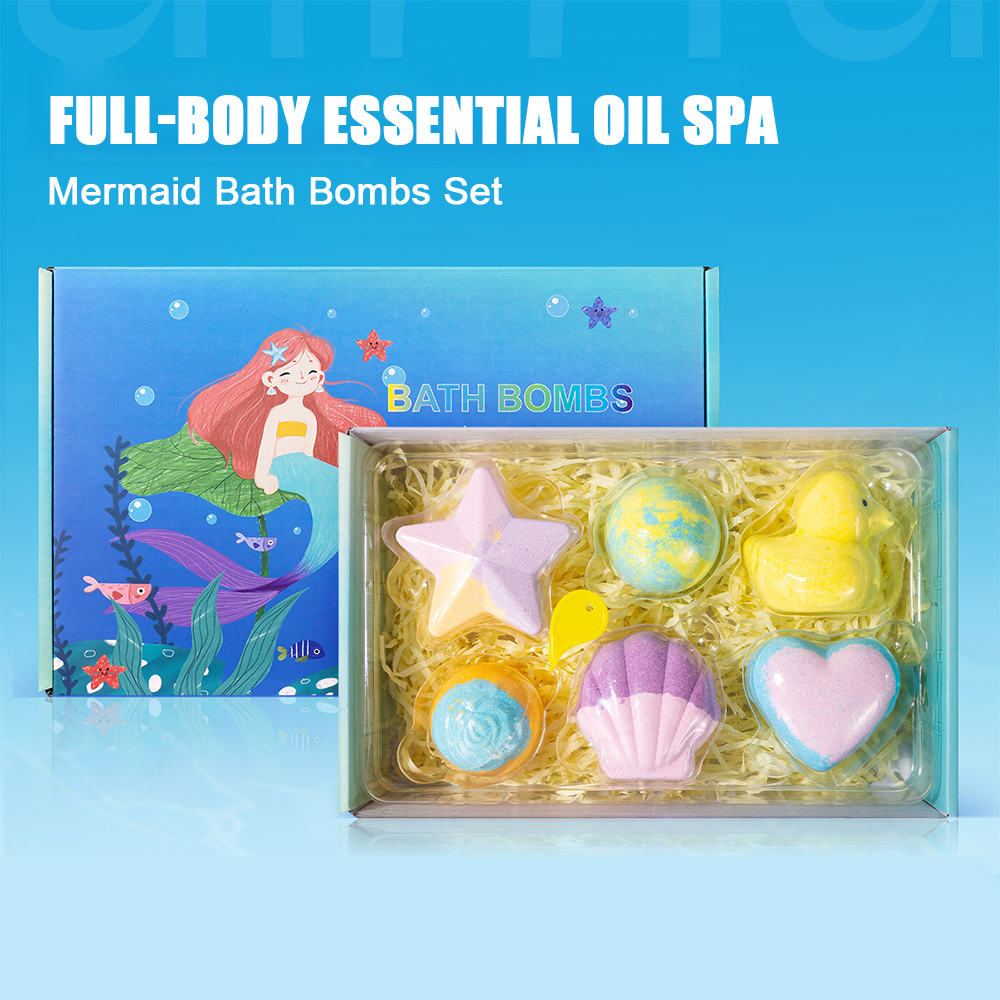 Relax - Spa & Wellness - Ensemble cadeau de 6 bombes de