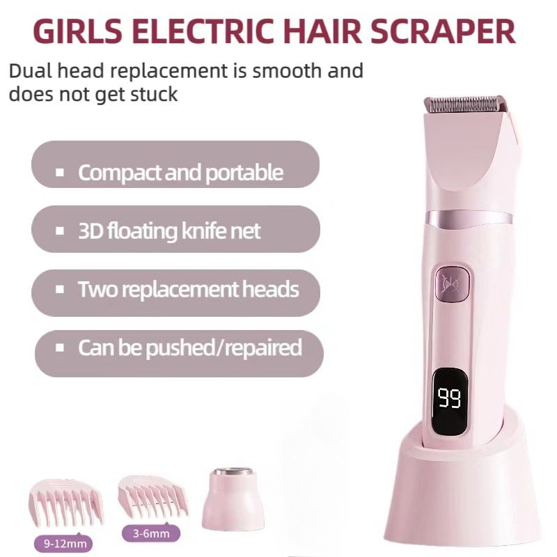 Epilator Wireless - Tondeuse électrique pour femme, rechargeable par
