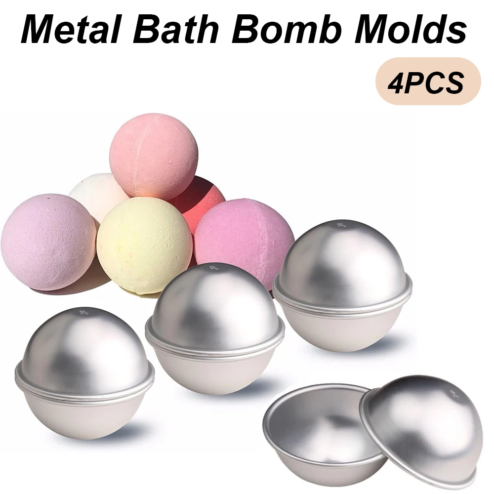 Bath Bomb Mold - 4 pièces/ensemble, moules à boules de