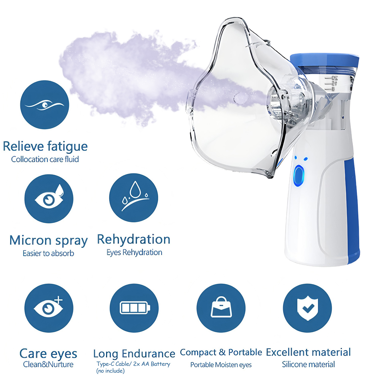 Mini humidificateur portable,  - Facial Steamer Nano avis et prix