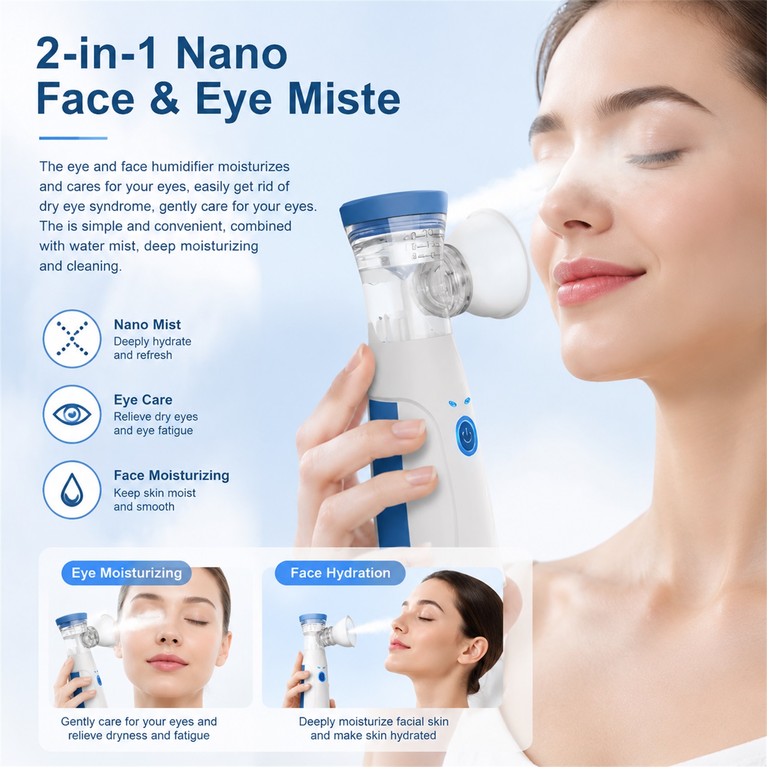 Nano-brumisateur facial portab - Facial Steamer Nano avis et prix