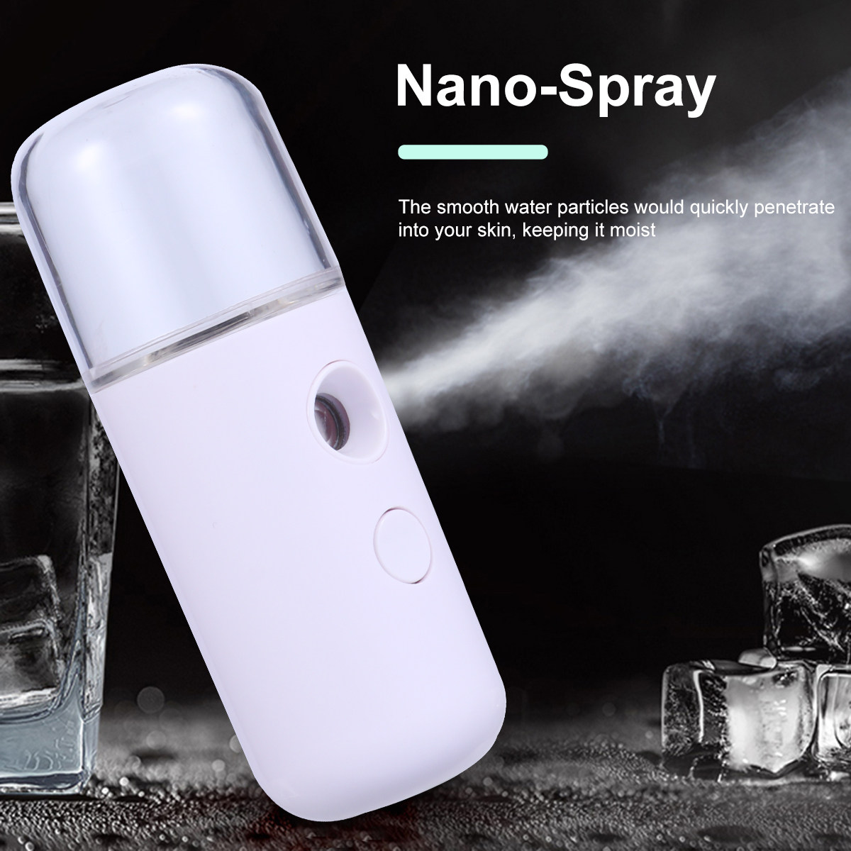 2 pièces Nano Mini Humidificat - Facial Steamer Nano avis et prix
