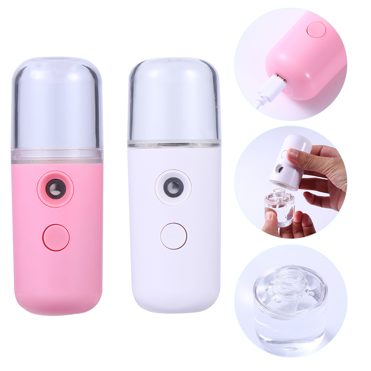 2 pièces Nano Mini Humidificat - Facial Steamer Nano avis et prix